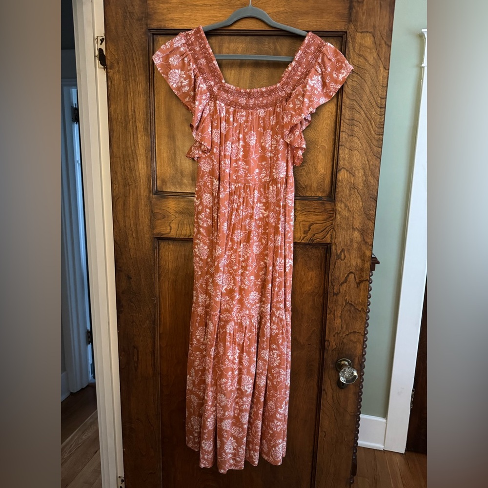 Free People Floral Maxi Dress